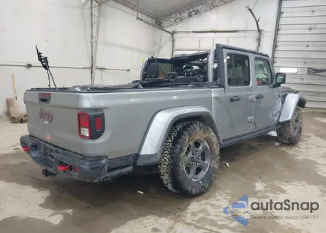 2020 Jeep Gladiator Rubicon 4X4 z USA, uszkodzony, nr VIN 1C6JJTBGXLL136627